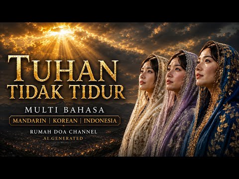 TUHAN TIDAK TIDUR | MULTI BAHASA (AI COVER) LYRIC VIDEO