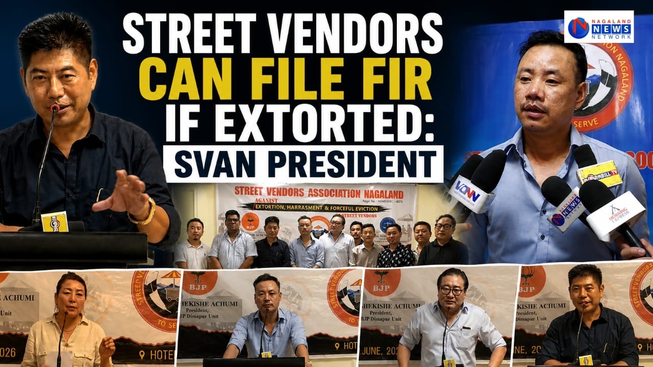 WITH MORE THAN 15000 STREET VENDORS IN DIMAPUR, SVAN HOLDS SENSITISATION PROG