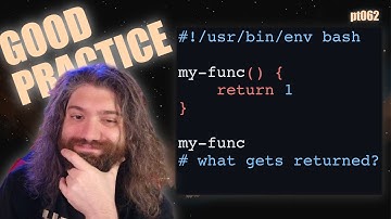 Exit Codes in Bash explained! Some gotchas and pitfalls with them. You Suck at Programming #062
