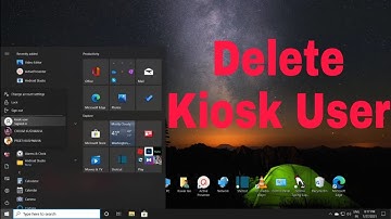 How to delete kiosk user || windows 10 me kiosk user kaise delete kare || tutorial video