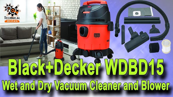 BLACK+DECKER - BXVC30XTDE - WET & DRY VACUUM CLEANER 