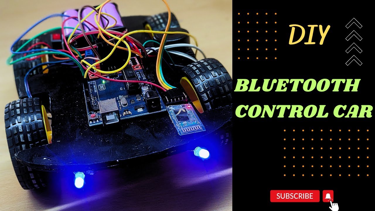 DIY- Bluetooth Control Car-Step by Step Guide - YouTube