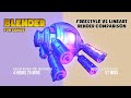 Blender Freestyle vs Lineart render comparison