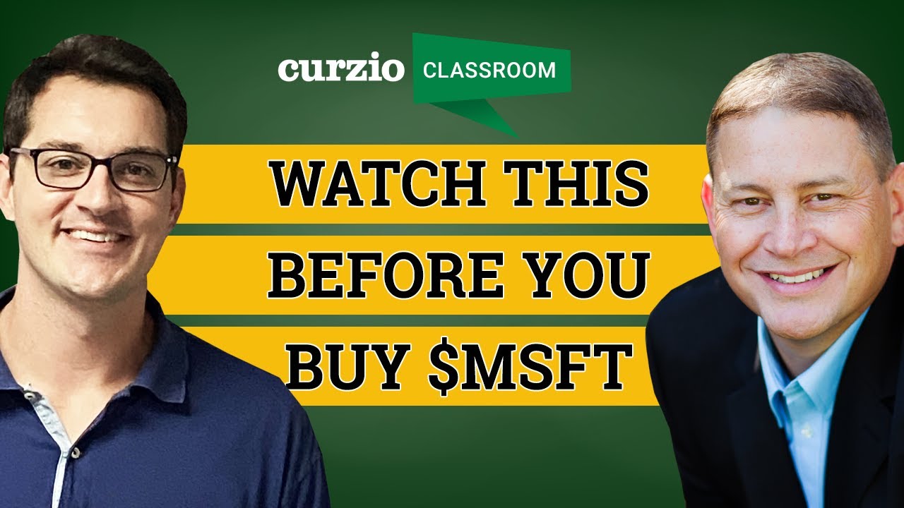 IS MICROSOFT STOCK OVERPRICED? Curzio Classroom YouTube