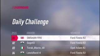 1st in the World!* - Dirt Rally 2.0