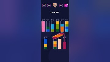 Get Color Bottle Game level 277 #shorts #pggaming