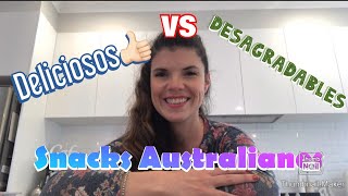 Snacks únicos de Australia deliciosos vs desagradables