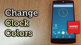 Change the Clock Widget Color on Android [How-To] screenshot 4