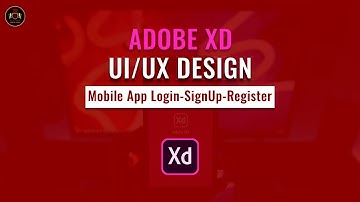How To Make App Design In Adobe XD | Login/Signup /Register Page Basics of UI/UX Design