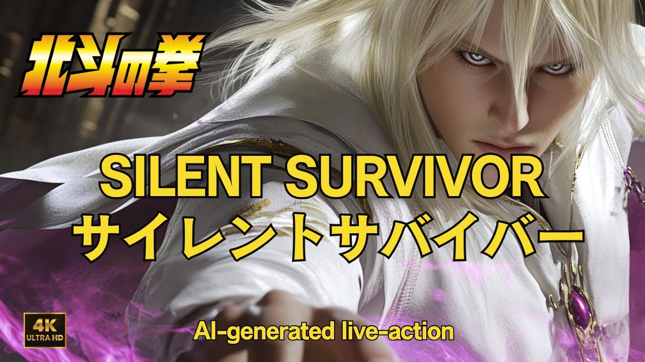 [Аниме-адаптация AI] Кулак Полярной звезды Музыка SILENT SURVIVOR Кавер на песню Анджело Биссанти