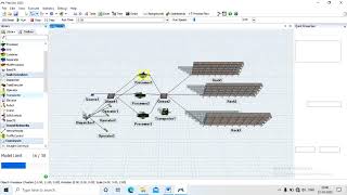 Simulation for Routing & Scheduling on Flexsim 2020