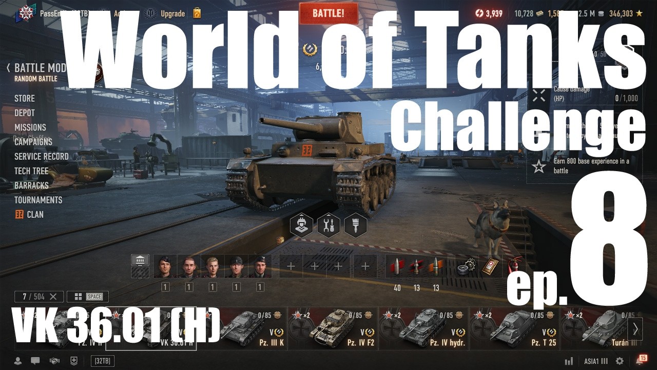 WOTFGC ep.8 - VK 36.01 (H) /คุณอยู่ ผมอยู่