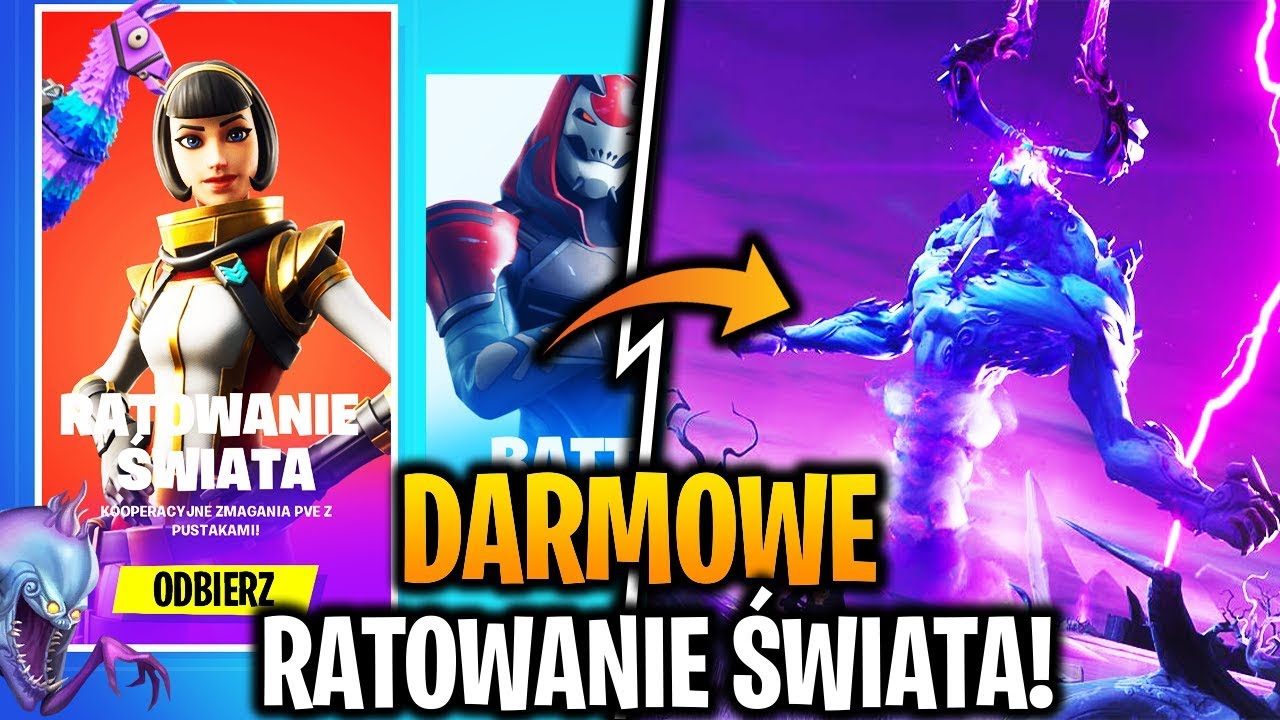 RATOWANIE ŚWIATA ZA DARMO W SEZONIE 10! FORTNITE - YouTube