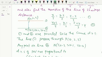 Analytical solid geometry : - ( Shortest distance between two parallel lines ) - 64.