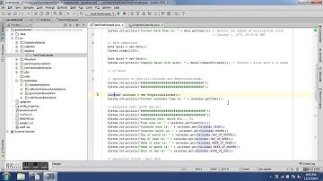 Date and Time operations - 10th Java Training Video