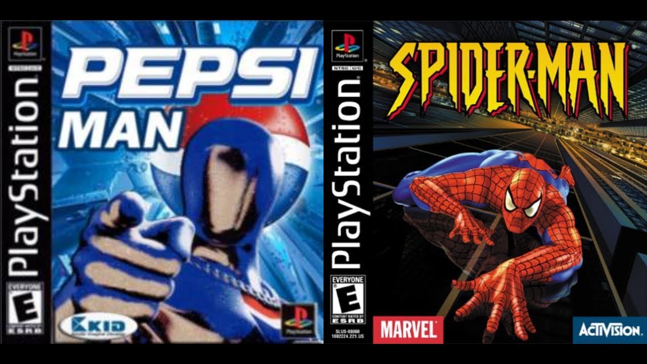 Pepsiman | Juego Completo & Spiderman | Gameplay Español | PS1 