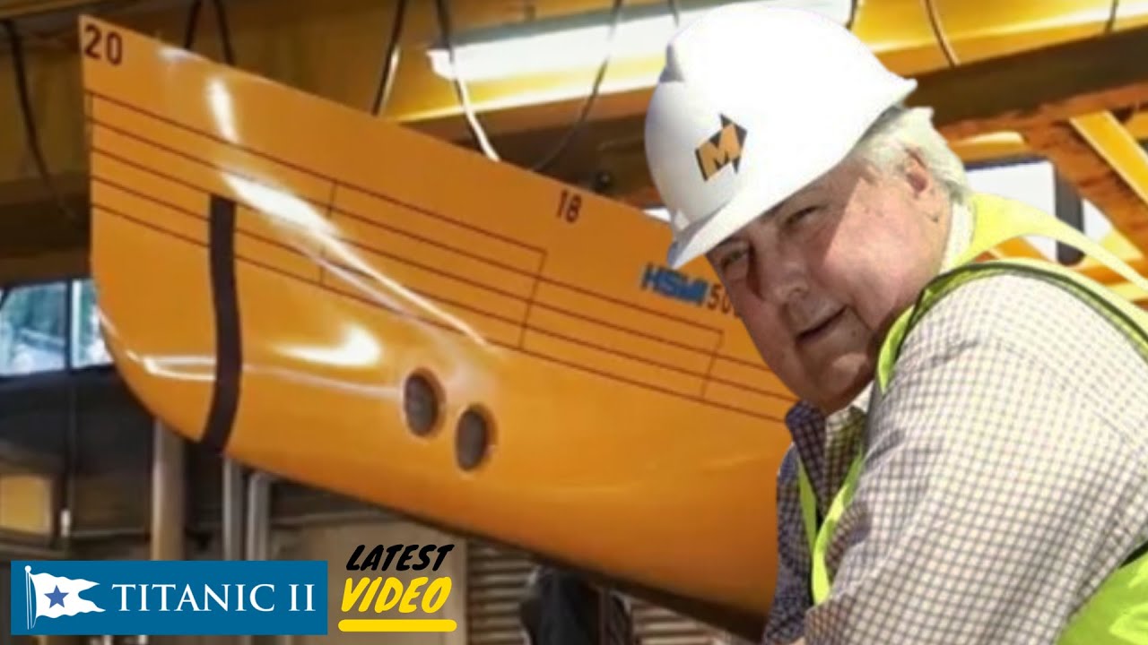 Титаник II: испытание водяного бака корпуса