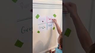 Does your child like stickers? Try this easy activity to help learn colors and patterns! 🚼