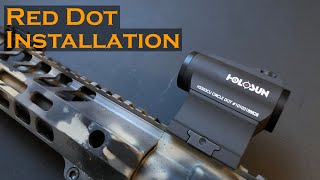Quick and Easy Red Dot Installation