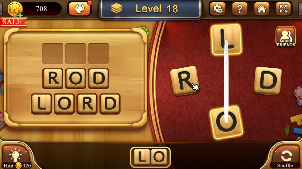 Word Connect level 18 😈