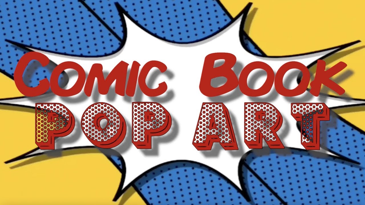 MAKEUP POP ART- Comic Book Artistic Makeup