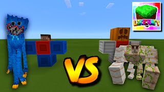 WUGGY HUGGY vs MUTANT IRON GOLEM in Lokicraft