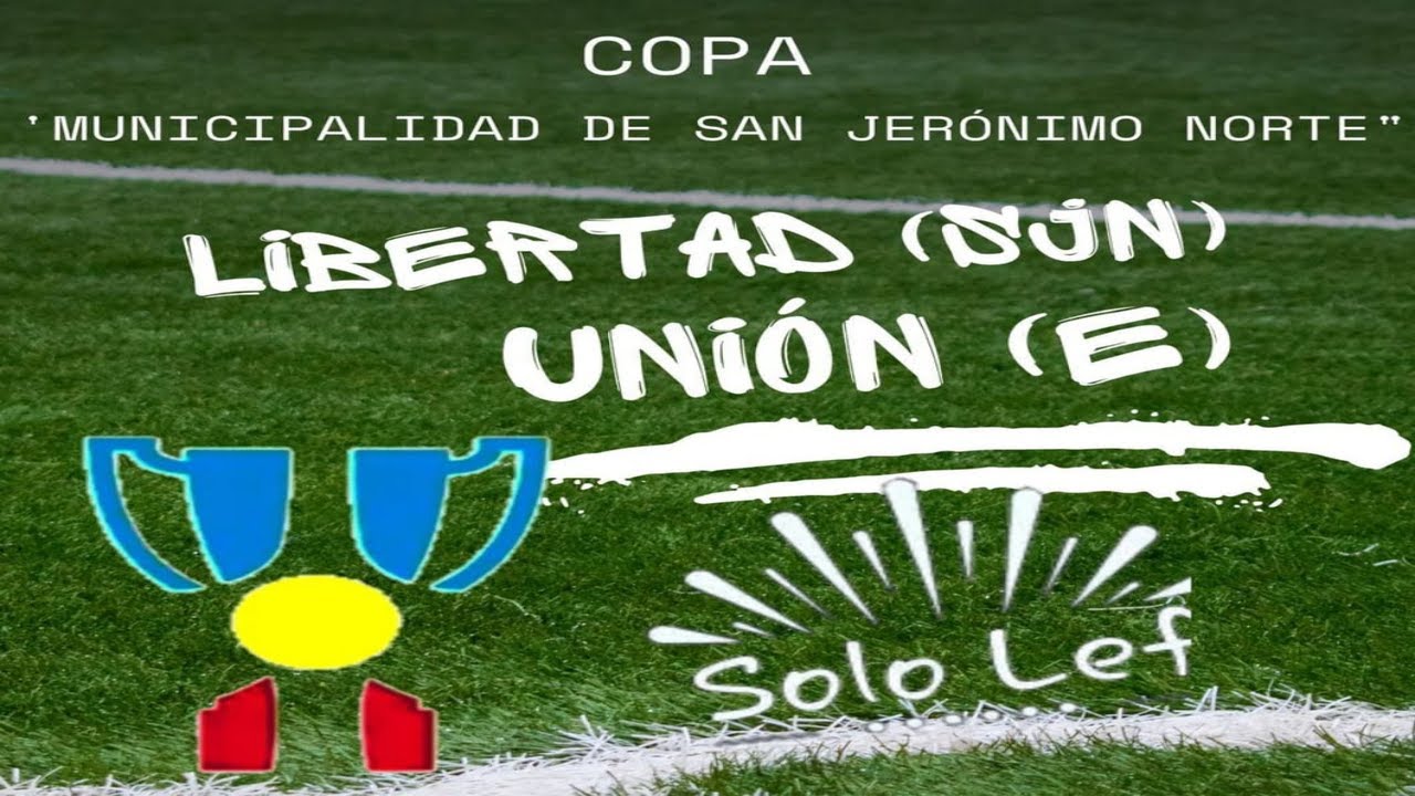 COPA "MUNICIPALIDAD DE SAN JERÓNIMO NORTE" 2023 YouTube