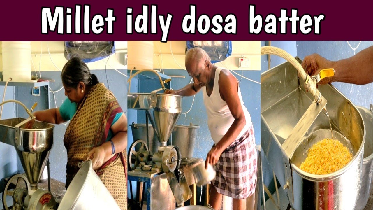 இட்லி மாவு Business | மக்காச்சோள மாவு எதற்கு பயன்படுத்துவார்கள் | Millet dosa batter | Sree Channel