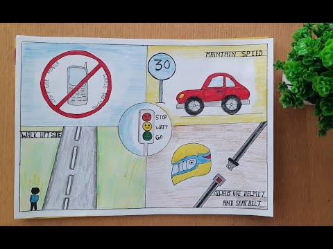 How to draw Traffic Policeman