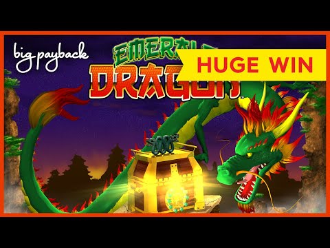 INCREDIBLE BONUS!! Emerald Dragon Slot - AWESOME SESSION, HUGE WIN!