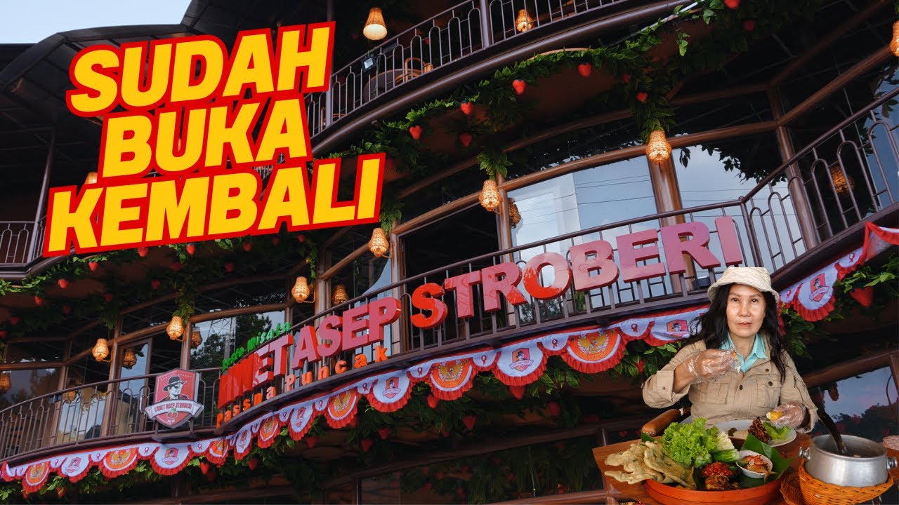 BOGOR CULINARY #puncak : Liwet Asep Stroberi Passna Puncak, Tropical Deck