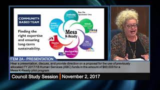 Council Study Session - 11/2/2017