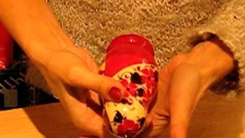Annushka Russian Dolls - How to open them when new