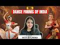 8 Classical Dances of India + Folk Dances | UPSC, SSC, School Exams #dance