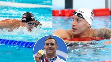 Caeleb Dressel Breaks Down After Missing 50m Free, 100m Butterfly Semis