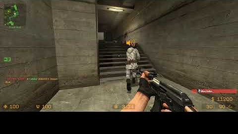 Voice changer on mic!? / Counter strike source gameplay.