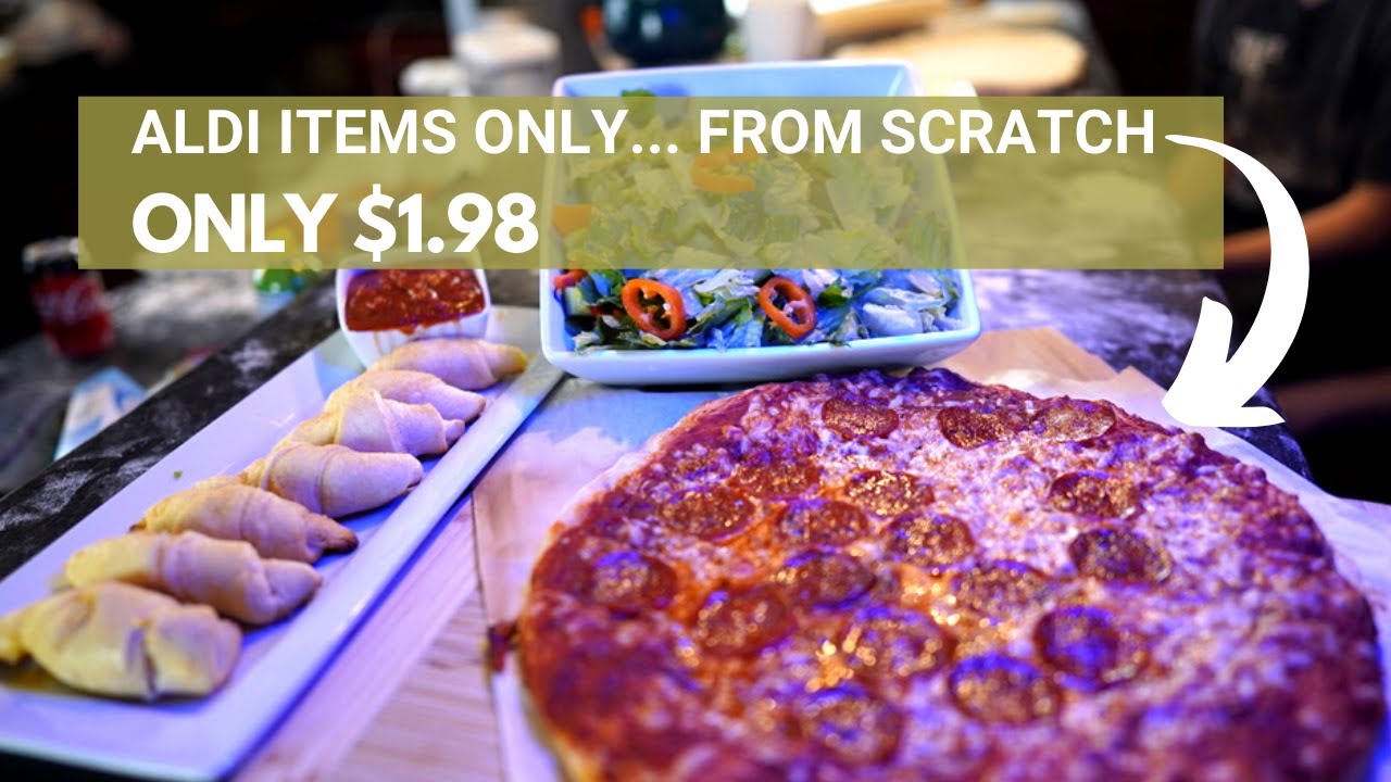 Easy DIY Pizza Bar  An Allergy-Friendly ALDI Family Dinner • Really, Are  You Serious?