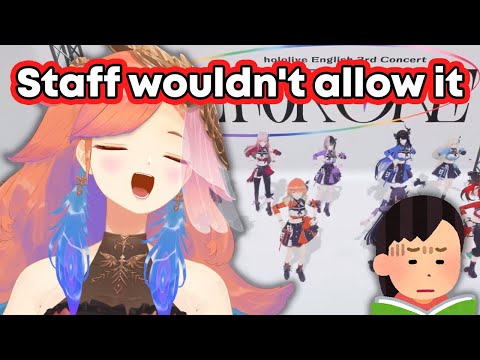 Kiara talks about things that staff are likely to avoid in 3D