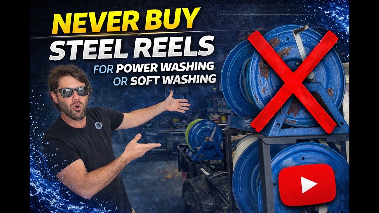 🚨🔥The BIG Problem With Steel Hose Reels🔥🚨 (Power & Soft Washing) 2026