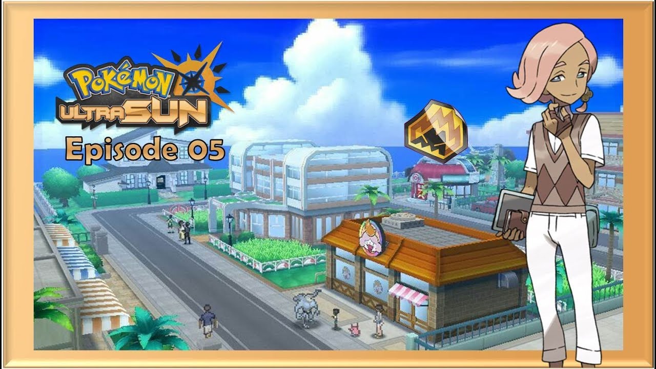 Pokemon Ultra Sun Episode 05 – Duel against Captain Ilima