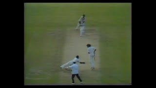 IMRAN KHAN c\&b VIV RICHARDS 6 PAKISTAN v WEST INDIES WORLD CUP S\/F ODI #2 THE OVAL JUNE 20 1979