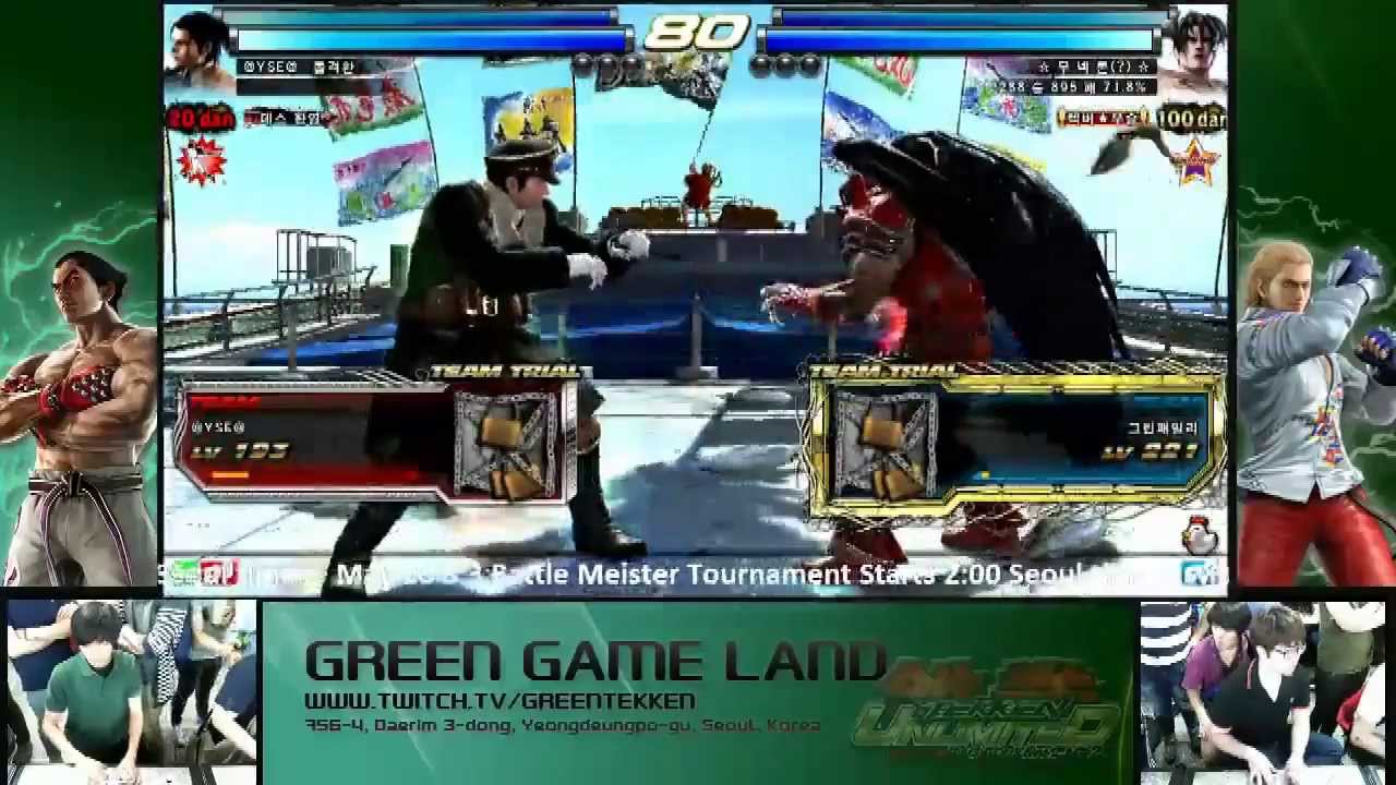 Tekken Tag 2 Battle Meister Knee (Devil Jin/Kazuya) vs @YSE@