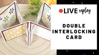 Double Interlocking Pop Up Card