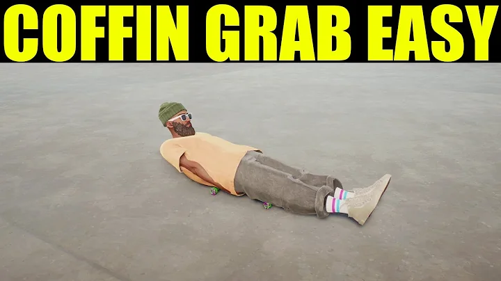 skate 4 - How to "Coffin grab" off the kicker | play dead goal guide