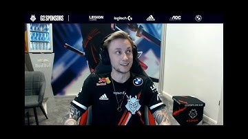 G2 Rekkles post game interview after beating Misfits, week 7, day 2 , game 4 , LEC spring split 2021