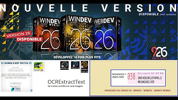 DICAS 3203 WINDEV WEBDEV MOBILE 26 NOVIDADES 7 OcrExtractTexto Extrair texto imagen