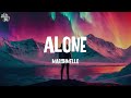 Marshmello - Alone (Lyrics) || David Guetta, Alan Walker, ..