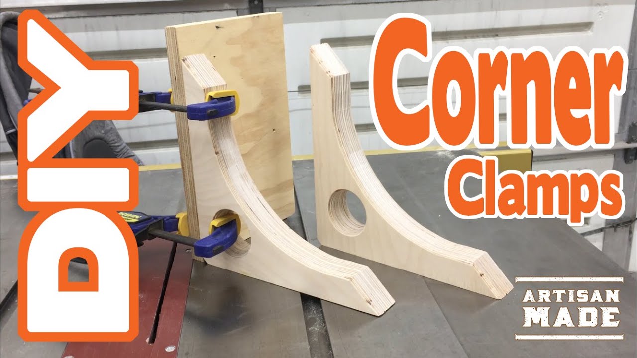 How to Make a Corner Clamp Jig  Right Angle Clamp jig 