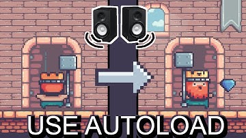 How to keep music between scenes? Godot 3 Autoload / Global nodes tutorial