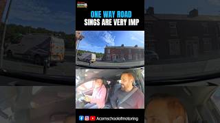Road Signs are very important | One way road